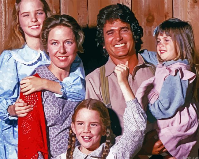 Little House On The Prairie Character Painting By Numberss.png