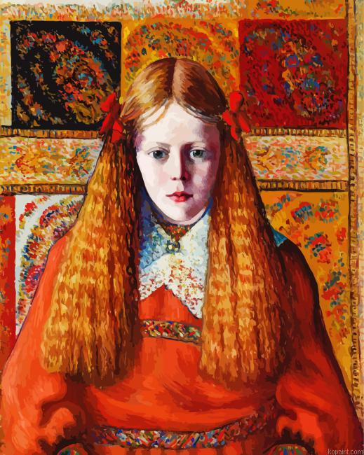 Little Norwegian Girl Paint By Numbers