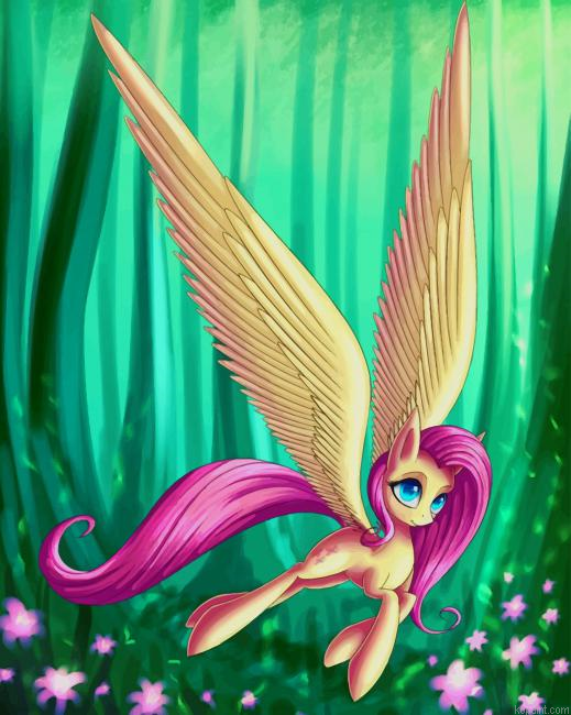 Little Pony Unicorn New Painting By Numberss.png