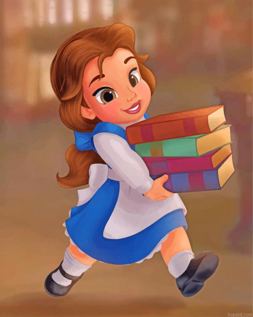 Little Princess Beauty Painting By Numberss.png
