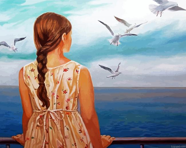 Little Sea Girl Painting By Numberss.png