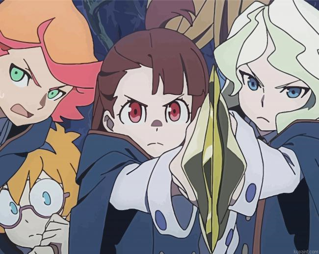 Little Witch Academia Painting By Numberss.png