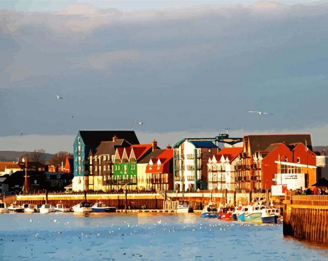 Littlehampton Harbour West Sussex Paint By Numbers