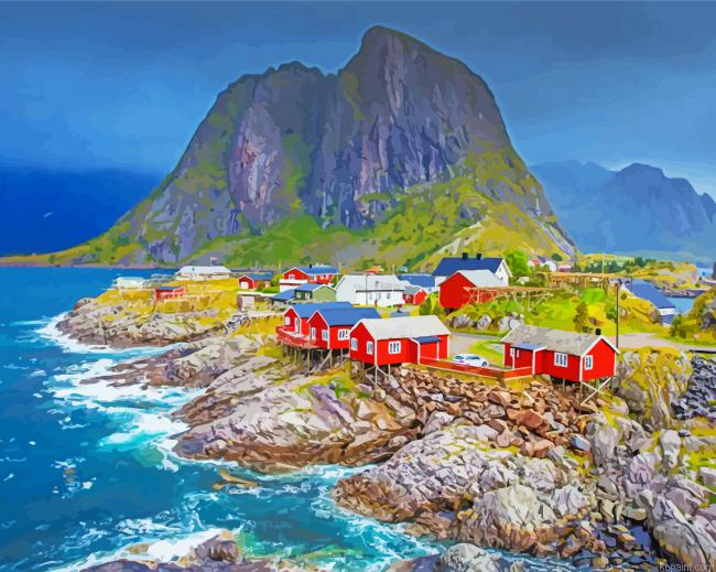 Lofoten Landscape Painting By Numberss.png