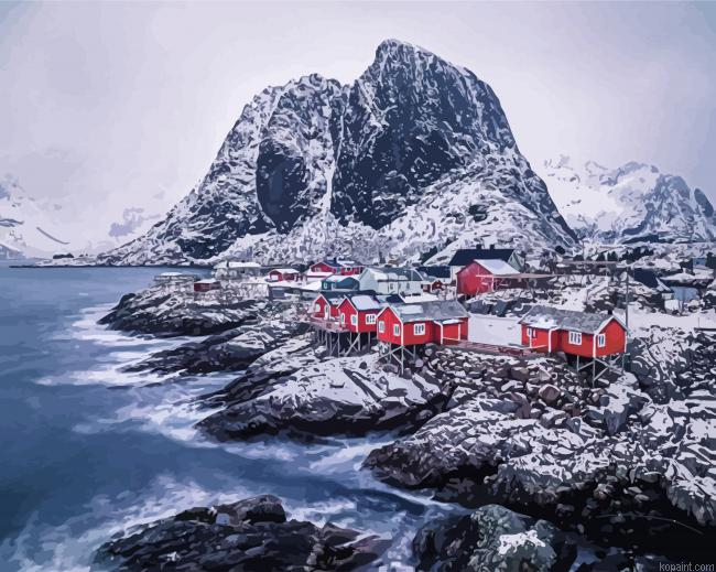 Lofoten Norway Painting By Numberss.png
