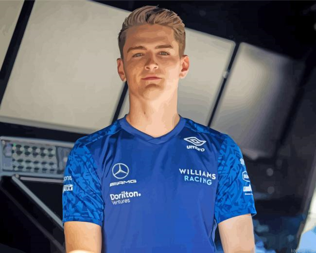 Logan Sargeant Racer Painting By Numberss.png
