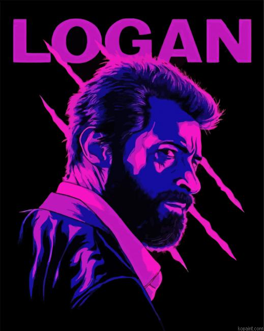 Logan The Wolverine Paint By Numbers.png