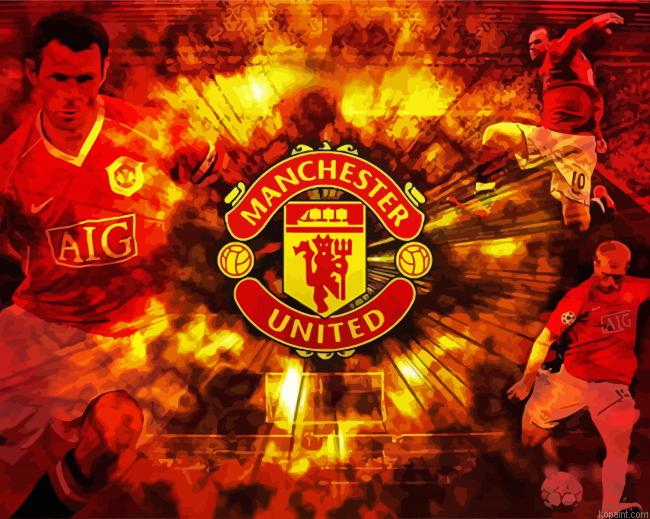 Logo Manchester United Painting By Numberss.png