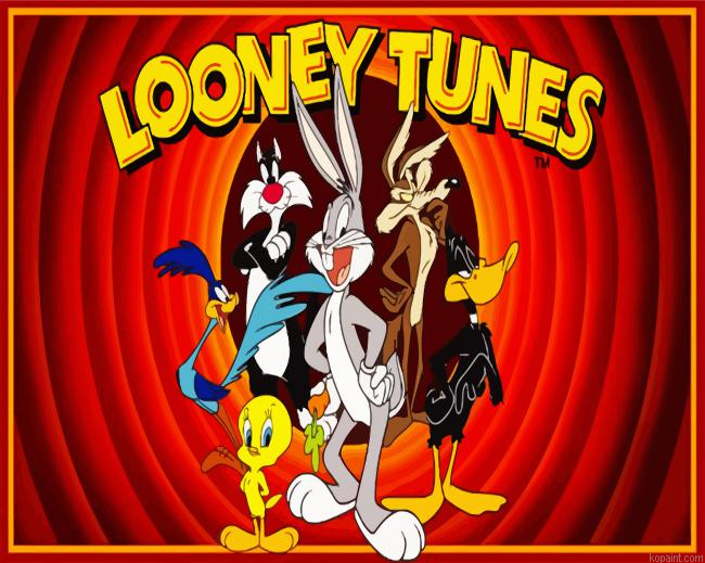 Looney Tunes Cartoon Painting By Numberss.png