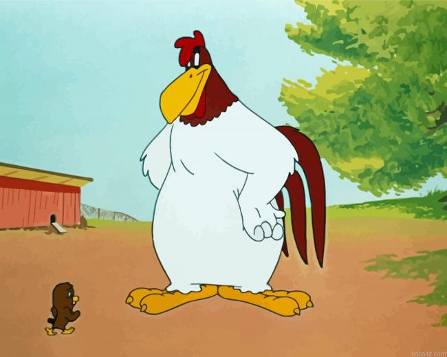 Looney Tunes Leghorn Foghorn Cartoon Painting By Numberss.png