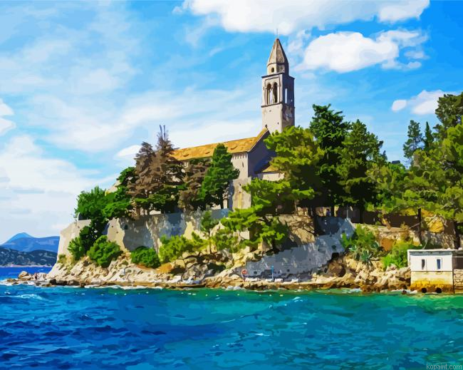Lopud Croatia Painting By Numberss.png