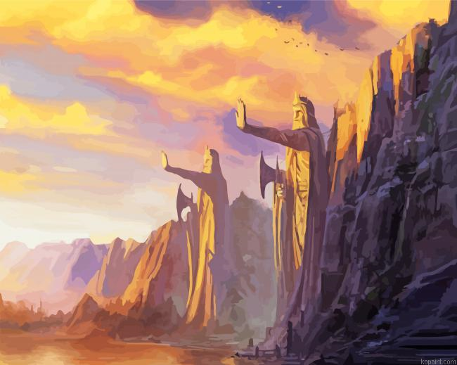 Lord Of The Ring Movie Painting By Numberss.png