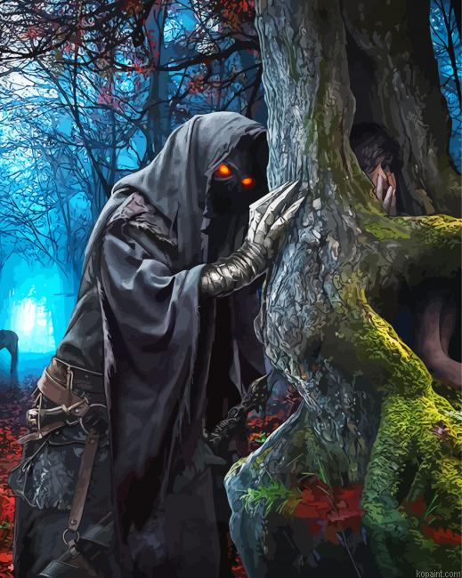 Lord Of The Rings Nazgul Painting By Numberss.png