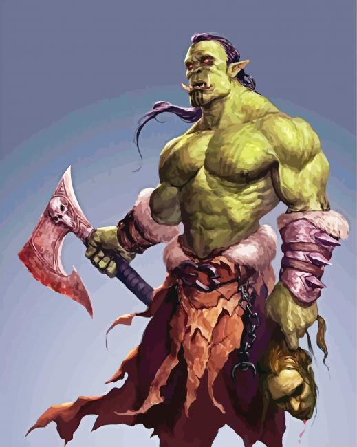 Lord Of The Rings Orc Painting By Numberss.png