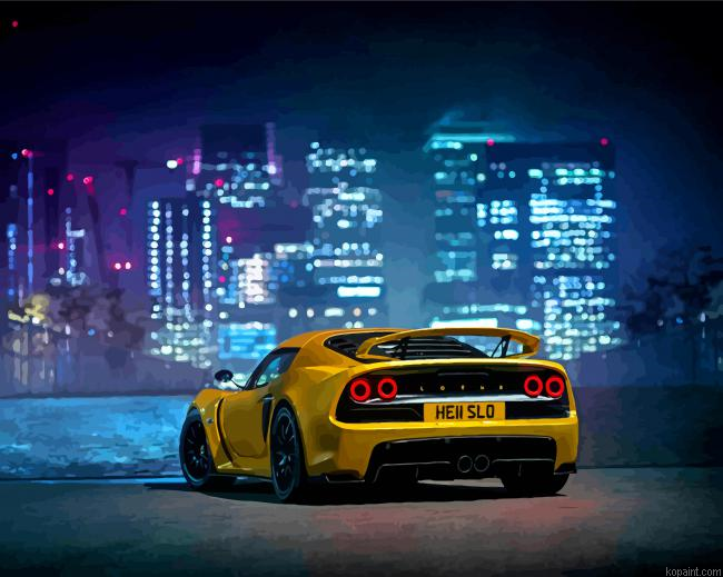 Lotus Exige Car Paint By Numbers