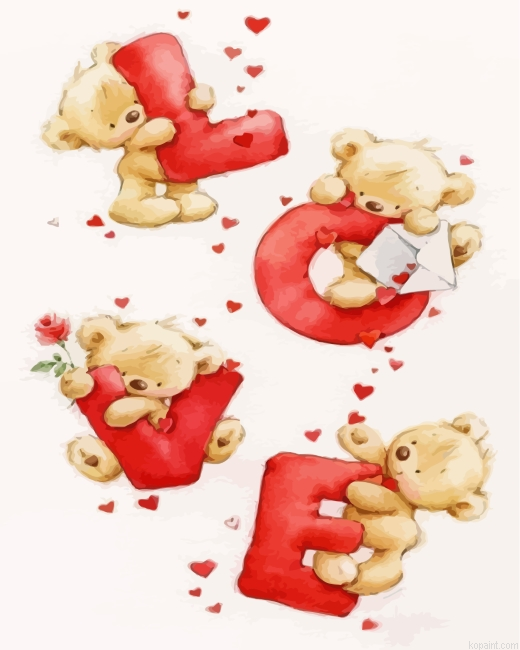 Love Bears Painting By Numberss.png