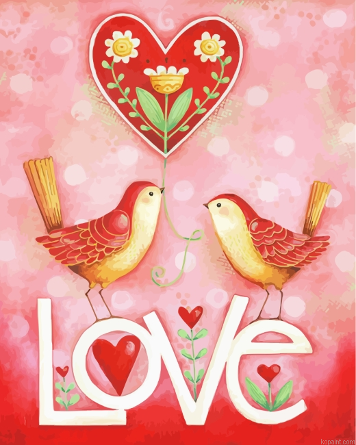 Love Birds Painting By Numberss.png