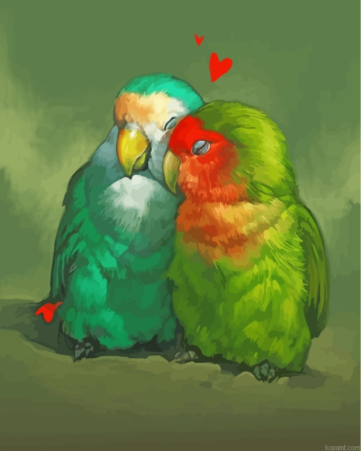 Lovely Birds Painting By Numberss.png