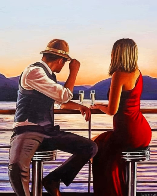 Lovers On A Date New Painting By Numberss.png