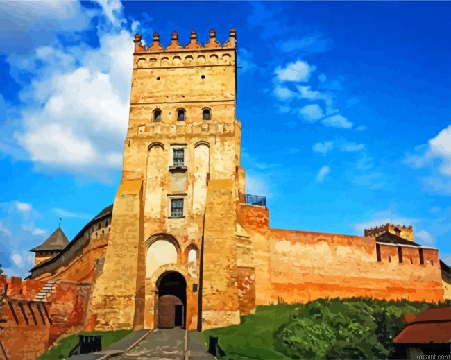 Lubarts Castle Ukraine Painting By Numberss.png