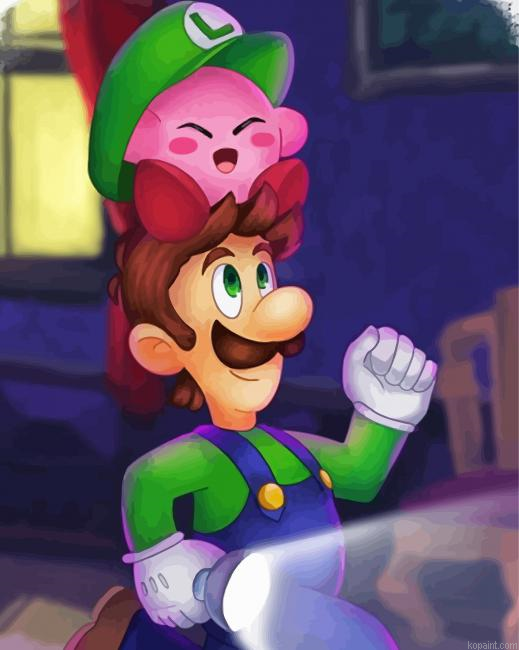 Luigi Animation Painting By Numberss.png