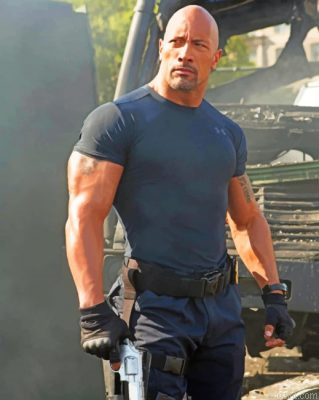 Luke Hobbs Dwayne Johnson Painting By Numberss.png