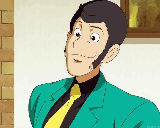 Lupin Iii Painting By Numberss.png