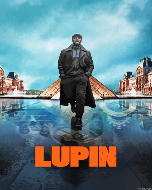 Lupin Serie Poster Paint By Numbers