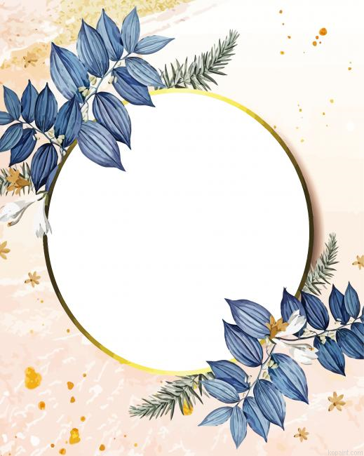 Luxury Floral Picture Frame Painting By Numberss.png