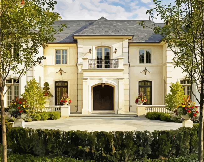 Luxury French House Painting By Numberss.png