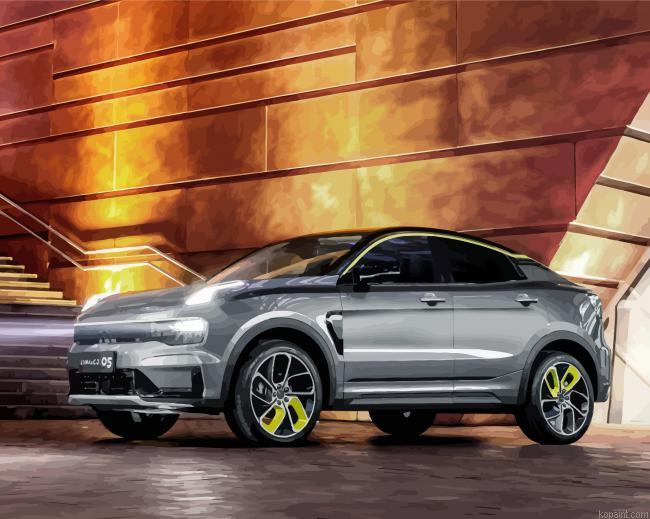 Luxury Lynk Co Car Painting By Numberss.png
