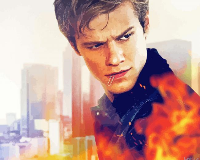 Macgyver Illustration Paint By Numbers
