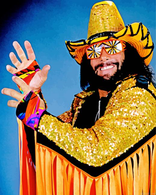Macho Man Randy Savage Painting By Numberss.png