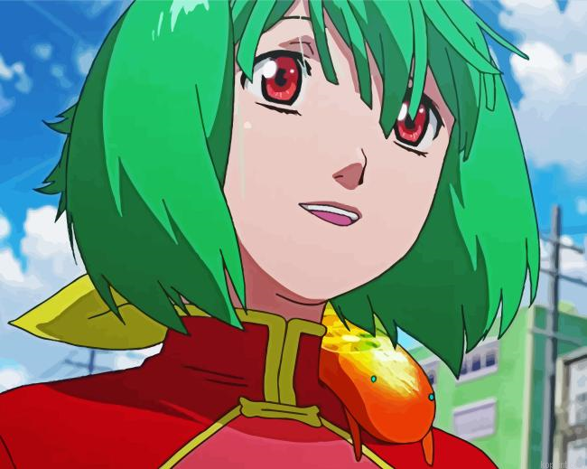 Macross Character Painting By Numberss.png