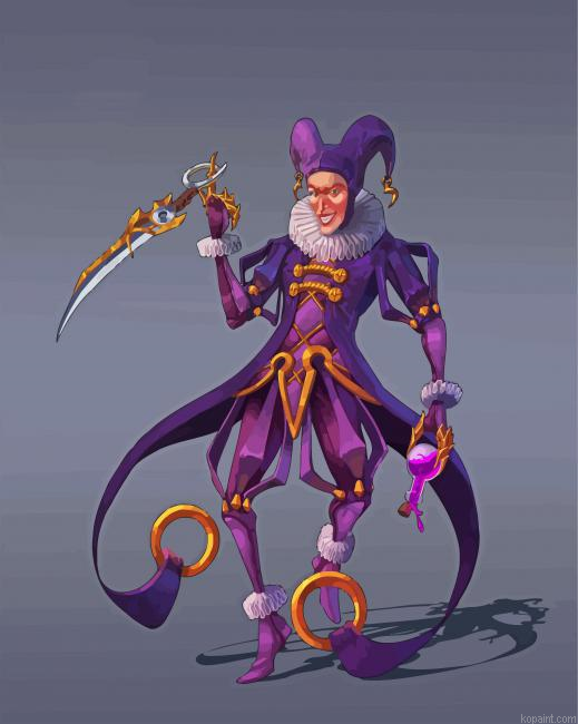 Mad Jester Painting By Numberss.png