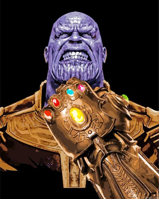 Mad Thanos Painting By Numberss.png