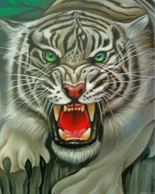 Mad Tiger Painting By Numberss.png
