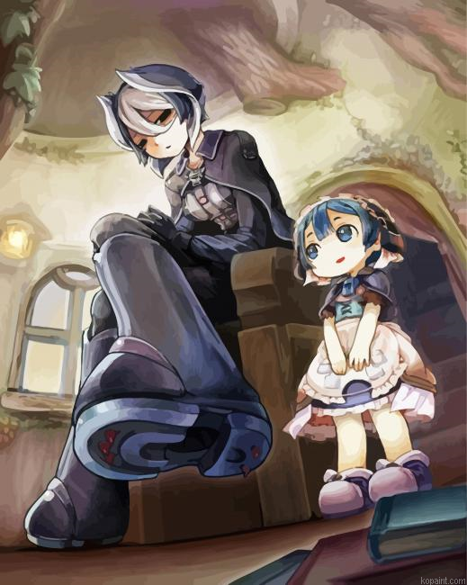Made In Abyss Animation Painting By Numberss.png