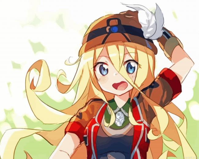 Made In Abyss Anime Girl Painting By Numberss.png