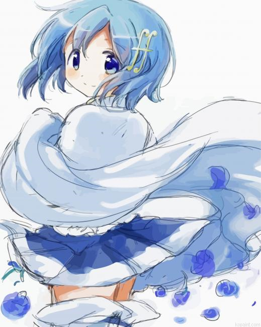 Madoka Sayaka Miki Painting By Numberss.png