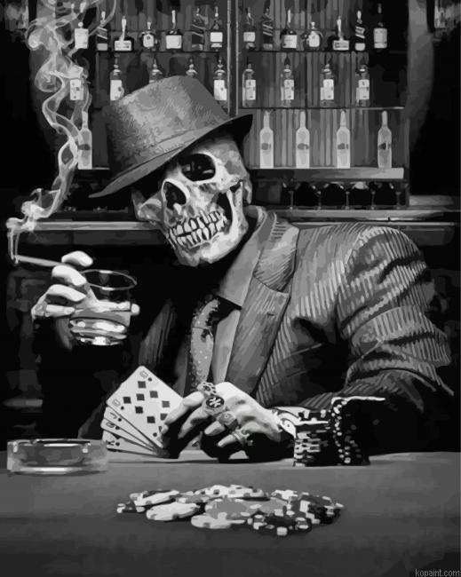 Mafia Skull Painting By Numberss.png