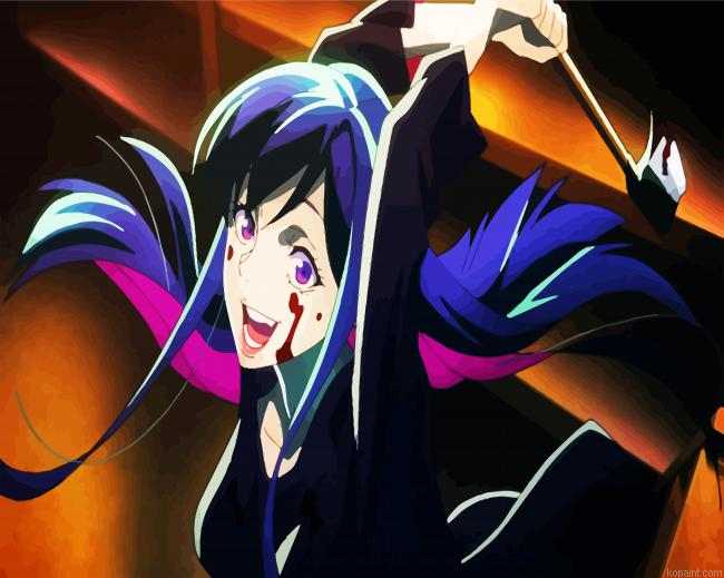 Magase Ai Babylon Anime Painting By Numberss.png