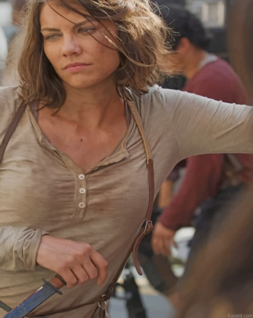 Maggie Greene The Walking Dead Painting By Numberss.png