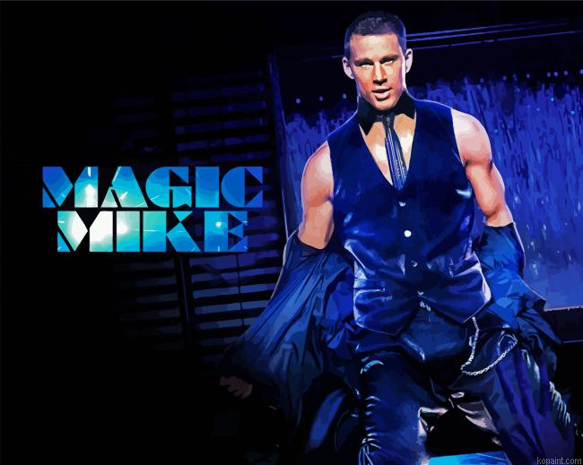 Magic Mike Movie Poster Painting By Numberss.png