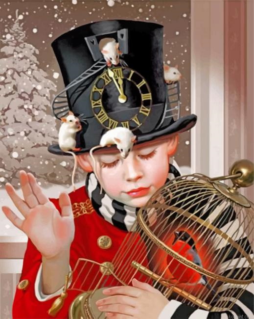 Magician Boy Painting By Numberss.png