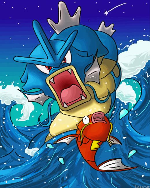 Magikarp And Gyarados Painting By Numberss.png