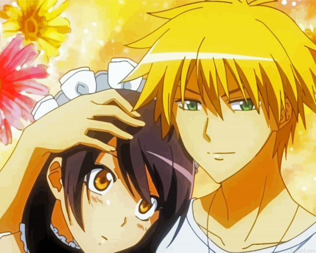 Maid Sama Character Paint By Numbers