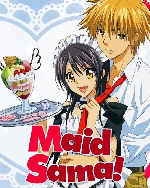 Maid Sama Poster Painting By Numberss.png