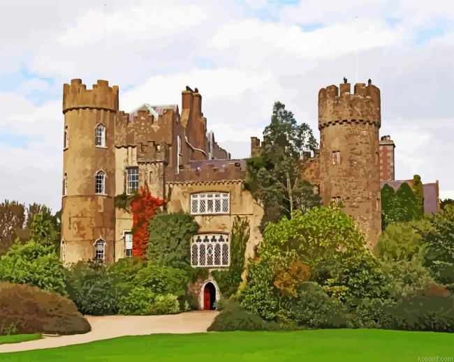 Malahide Castle Ireland Paint By Numbers.png