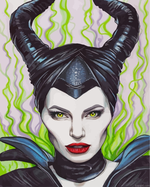 Maleficent Painting By Numberss.png